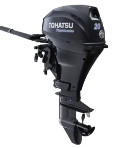 2017 Tohatsu 20 HP MFS20DEFTL Outboard Motor Power Tilt