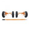 Bell 206AB Jet Ranger Ground Handling Wheels (Mechanical)