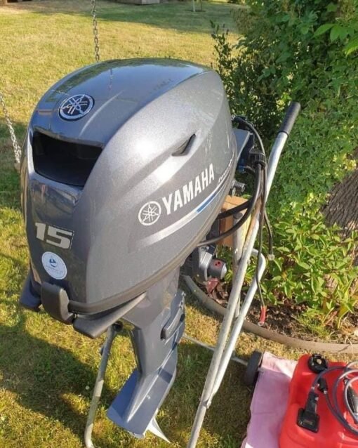 Used 2020 Yamaha 15 Hp 4-Stroke 20″ Outboard Motor