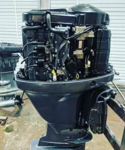 Used 2015 Yamaha 90 Hp 4-Stroke 25 Shaft Outboard Motor