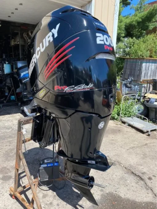 Used 2018 Mercury Verado Pro 200 HP 4-Stroke 20 Shaft