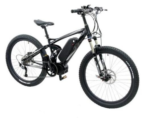 2024 EG Bike Dakar 750FX 48V 16Ah Dual Suspension Mid Drive Electric Bike