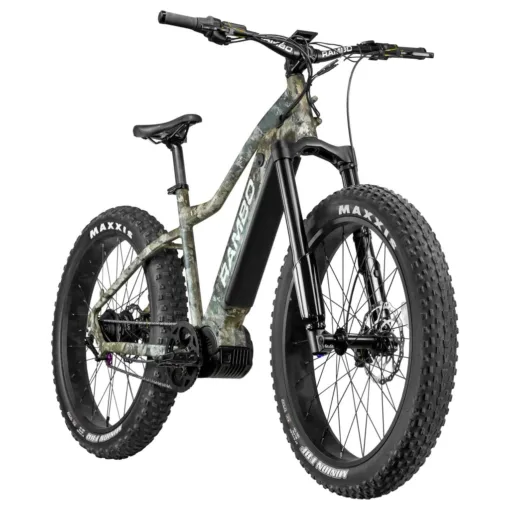 2024 Rambo PROWLER 1000W XPE 48V Mid Drive Fat Tire Electric Bike