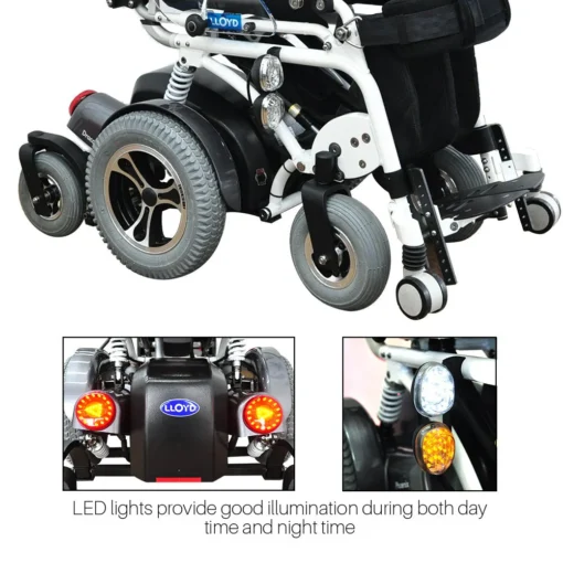 Draco Standing Power Electric Wheelchair