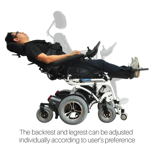 Draco Standing Power Electric Wheelchair