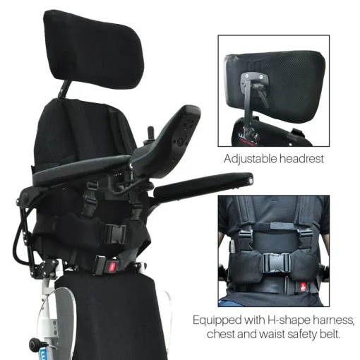 Draco Standing Power Electric Wheelchair