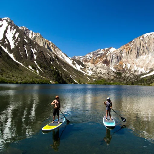 Pop Board Co 11'6 Amigo Turbo Lime/Turq Rigid Stand up Paddleboard