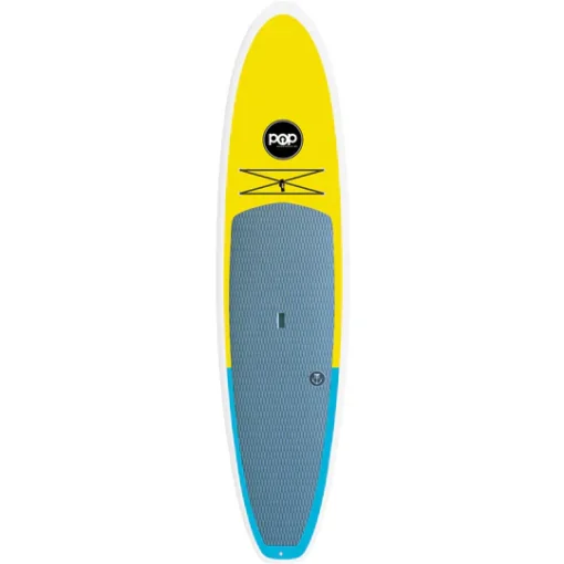 Pop Board Co 11 6 Amigo Yellow/Blue Rigid Stand up Paddleboard