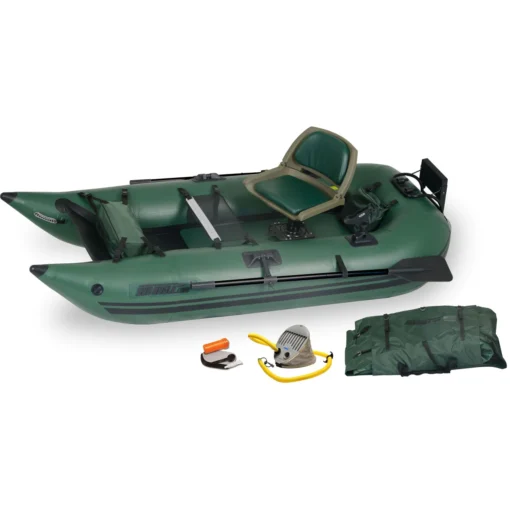 Sea Eagle 285 Frameless Pontoon Inflatable Fishing Boat Pro Package 285FPBK_P