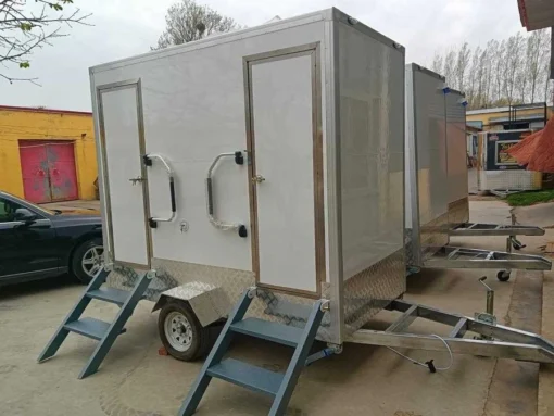 Dual Restroom Trailer Unisex 9ft