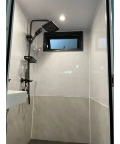 Restroom Trailer With Shower 10ft - One Side Bathroom and One Side Shower