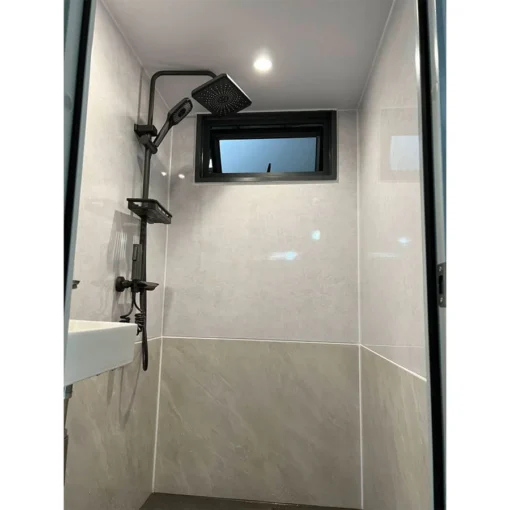 Restroom Trailer With Shower 10ft - One Side Bathroom and One Side Shower