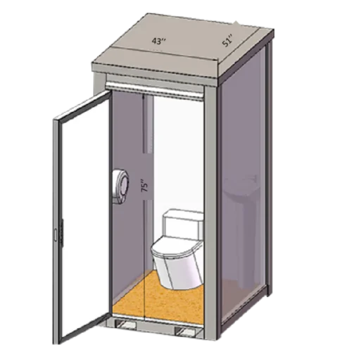 Portable Restroom with Sink